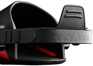 Atomic Aquatics X1 Bladefin for Powerful Scuba Diving & Snorkeling | Firm Short Blades | Easy Fit | Silver L