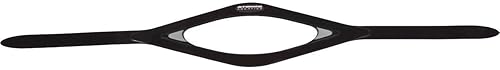 Atomic Aquatics Black/Red Mask Strap - Durable and Stylish