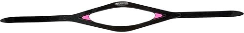 Atomic Aquatics Black/Red Mask Strap - Durable and Stylish