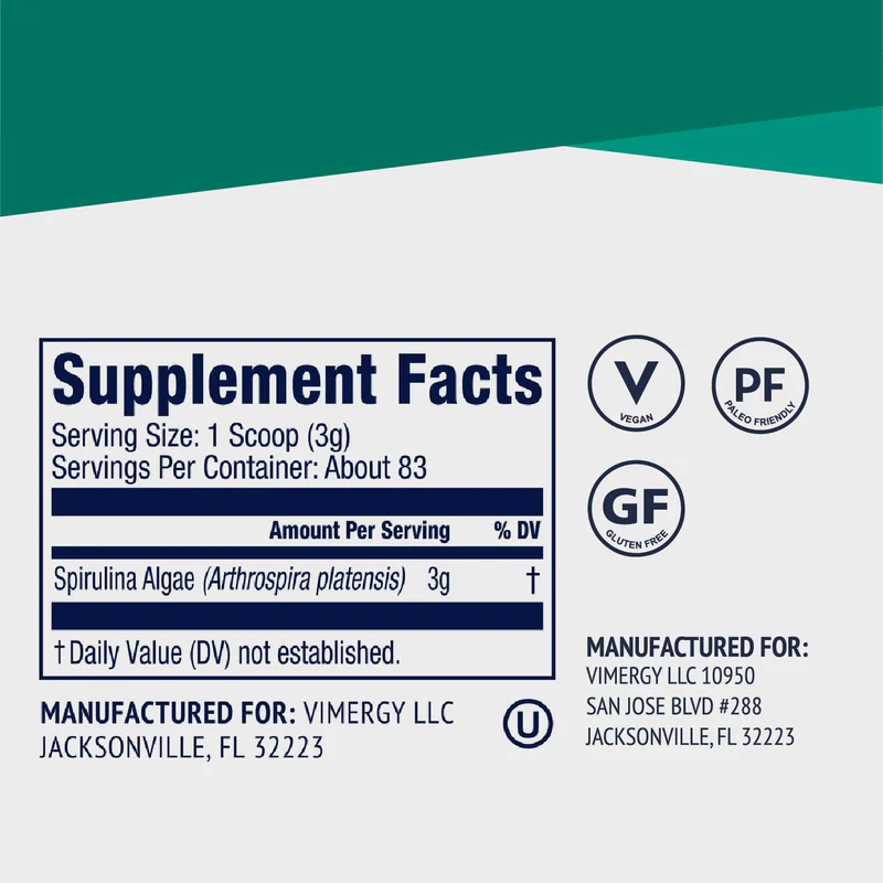 Vimergy Spirulina Powder