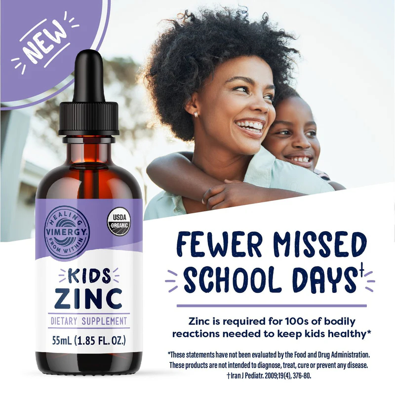 Vimergy Kids Organic Liquid Zinc