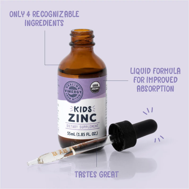 Vimergy Kids Organic Liquid Zinc
