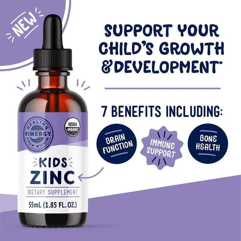 Vimergy Kids Organic Liquid Zinc