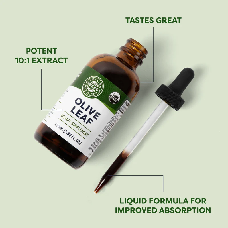 Vimergy Organic Liquid Olive Leaf