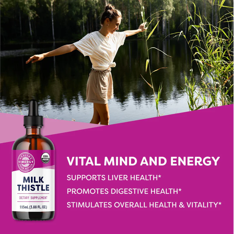Vimergy Organic Liquid Milk Thistle