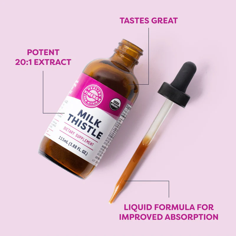 Vimergy Organic Liquid Milk Thistle