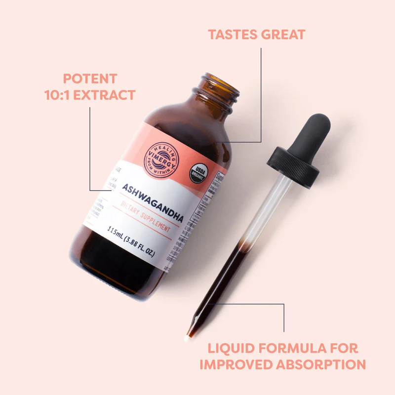 Vimergy Organic Liquid Ashwagandha