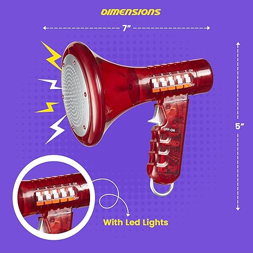 Toysmith Tech Gear Multi Voice Changer - 8 Fun Effects, Kids' Toy for Ages 5+, Christmas Stocking Stuffer