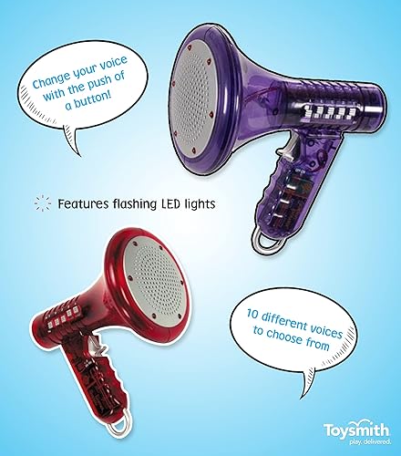 Toysmith Tech Gear Multi Voice Changer - 8 Fun Effects, Kids' Toy for Ages 5+, Christmas Stocking Stuffer
