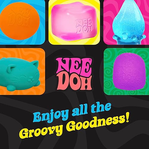 Schylling NeeDoh Sensory Fidget Toy - Assorted Colors - Ages 3 to Adult - 1 Count