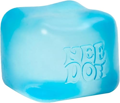 Schylling NeeDoh Nice Cube Sensory Squeeze Toy - Super Solid Squish - 2.25" Cube