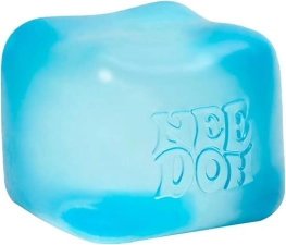 Schylling NeeDoh Nice Cube Sensory Squeeze Toy - Super Solid Squish - 2.25" Cube