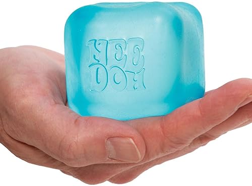 Schylling NeeDoh Nice Cube Sensory Squeeze Toy - Super Solid Squish - 2.25" Cube