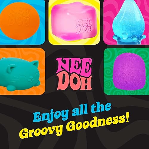 Schylling Sensory Squeeze Toy - Schylling NeeDoh Dream Drop - 3" Tall - Color May Vary