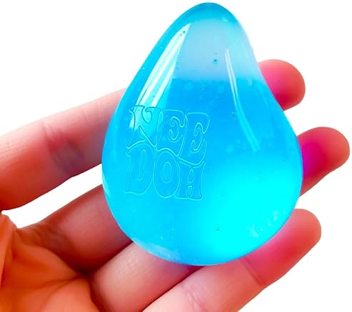 Schylling Sensory Squeeze Toy - Schylling NeeDoh Dream Drop - 3" Tall - Color May Vary