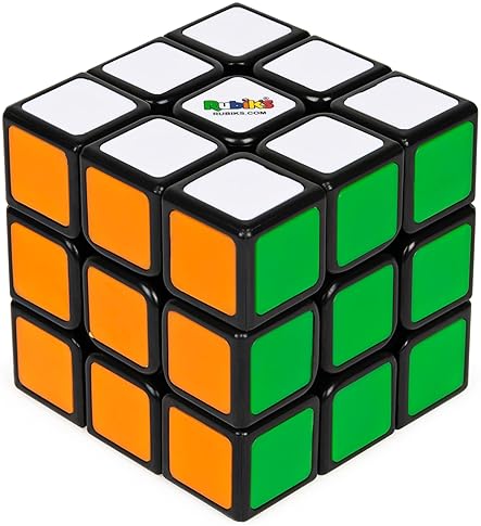 Rubik's Cube 3x3 Brain Teaser Puzzle Toy for Ages 8+ - Color-Matching Fidget & Sensory Game