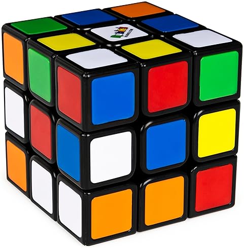 Rubik's Cube 3x3 Brain Teaser Puzzle Toy for Ages 8+ - Color-Matching Fidget & Sensory Game