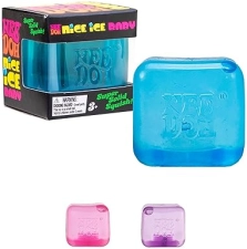 Schylling NeeDoh Sensory Squeeze Toy - Super Solid Squish - 1.25" Wide - Color May Varies - Pack of 1