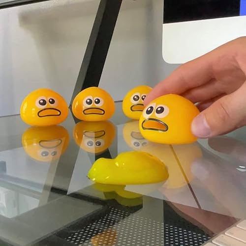 Puking Ball Non-Toxic Fidget Toy for Stress Relief - Fun Sensory Slime for Kids and Adults