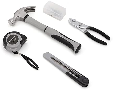 Amazon 131-Piece Household Hand Tool Set for General Use