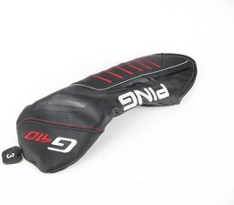 Ping Black and Red PING G410 3 Wood Fairway Headcover with Tag