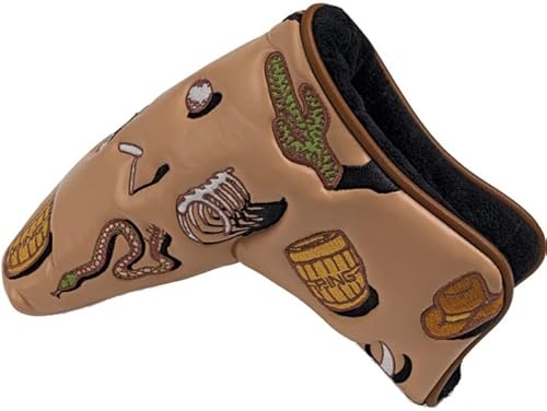 Ping New Ping Golf Desert Rule Blade Putter 231 Brown Headcover