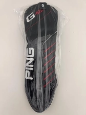 Ping New PING G410 9 Wood Golf Headcover in Black Leather