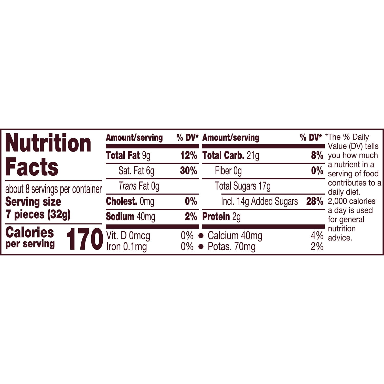 Hershey's Kisses Cinnamon Toast Crunch Flavored Candy Share Pack - 9 oz