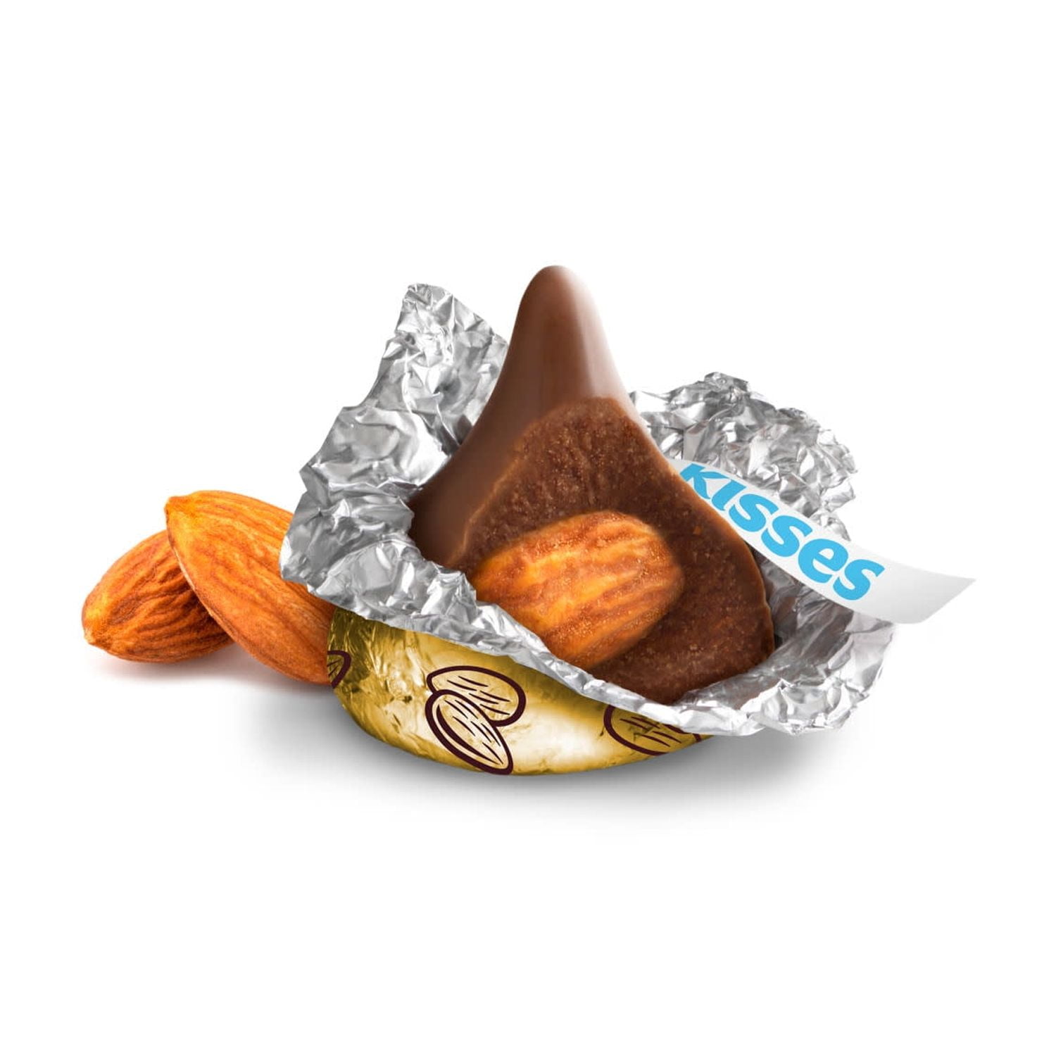 Hershey's Kisses Milk Chocolate Almonds Candy, Party Pack 32 oz