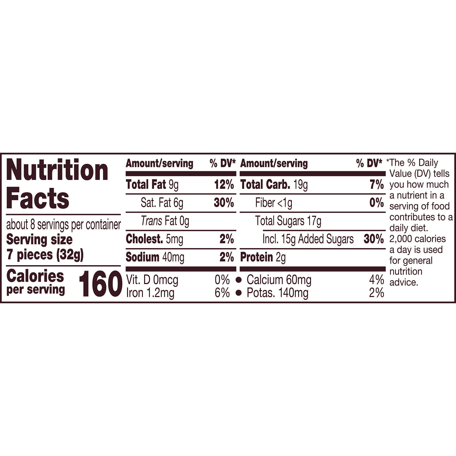 Hershey's Rainbow Brownie Flavored Kisses Share Pack, 9 oz