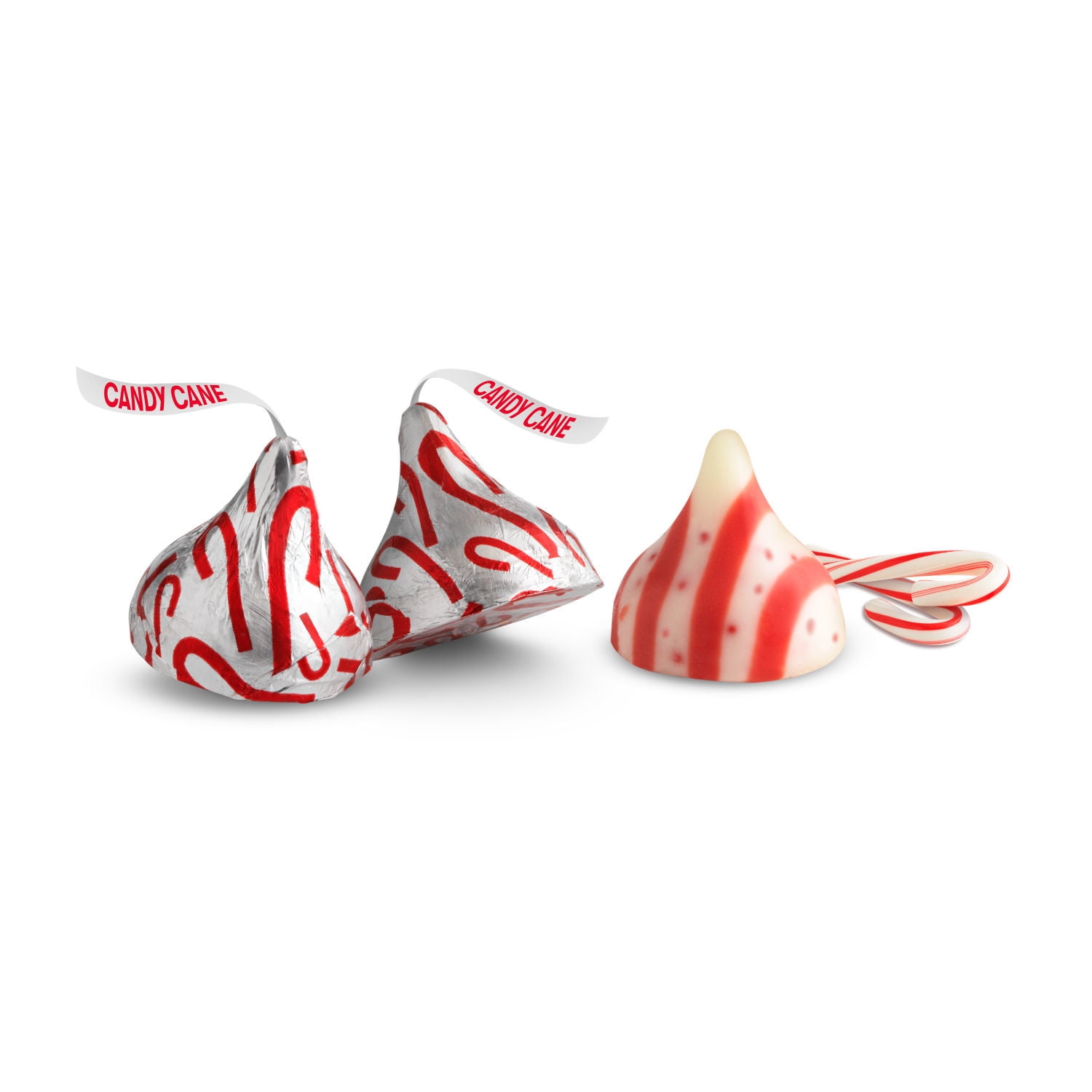 Hershey's Kisses Candy Cane Christmas Candy, 9 oz Bag