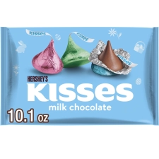 Hershey's Kisses Milk Chocolate Easter Candy, 10.1 oz Bag