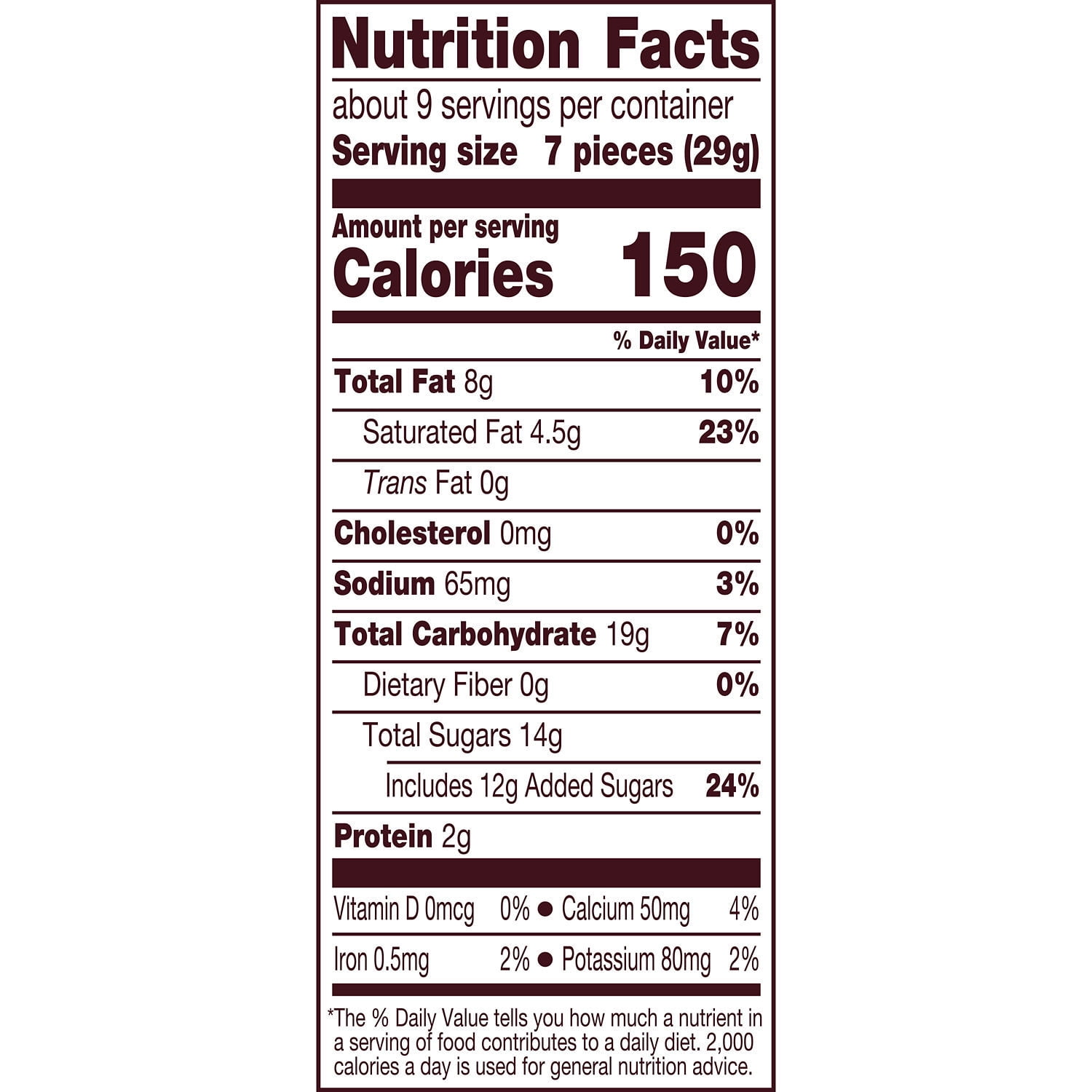 Hershey's Kisses Cookies 'n' Creme Christmas Candy 9 oz Bag