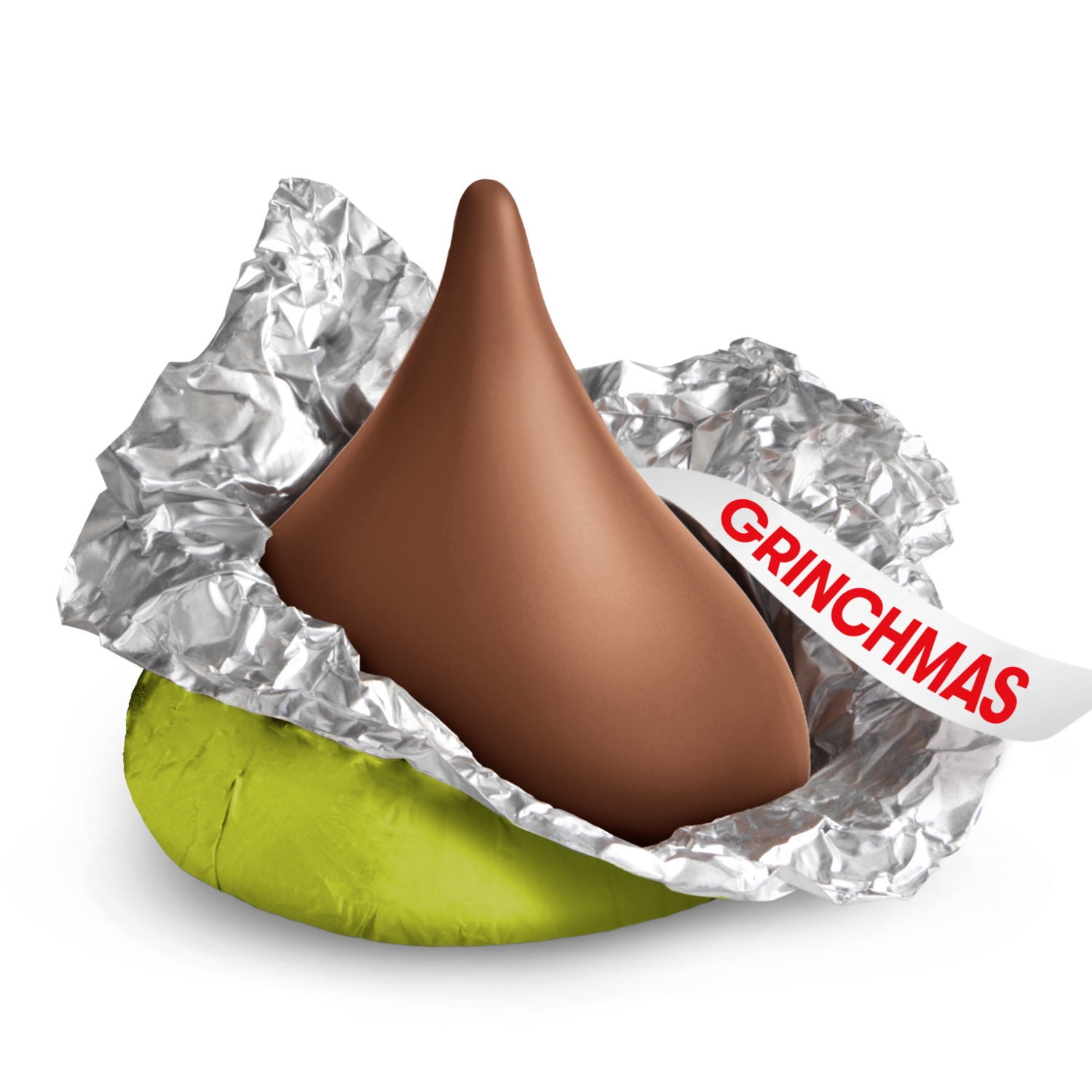 Hershey's Kisses Grinch Milk Chocolate Candy - 9.5 oz Christmas Bag