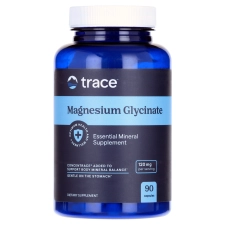 Trace Minerals Premium Magnesium Glycinate Capsules with Trace Minerals - 90 Capsule Pack