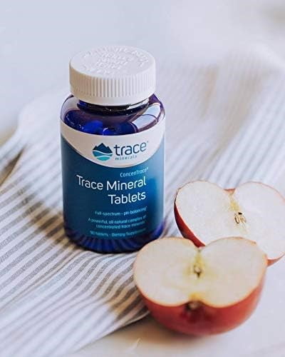 Trace Minerals ConcenTrace Drops | Full Spectrum Minerals | Magnesium, Chloride, Potassium | Low Sod