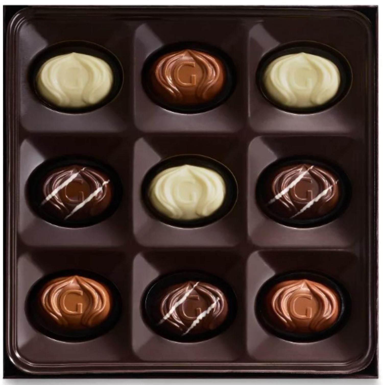 Godiva Goldmark Assorted Cake-Inspired Chocolate Creations, 9 Pieces 3.8 oz