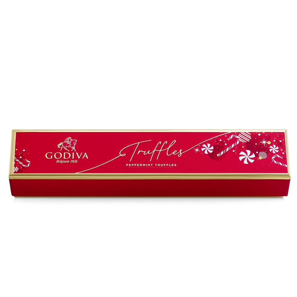 Godiva Limited Edition Godiva Candy Cane Truffle Flight - 6 Piece Pack