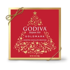Godiva 9-Piece Holiday Goldmark Assorted Chocolate Gift Box