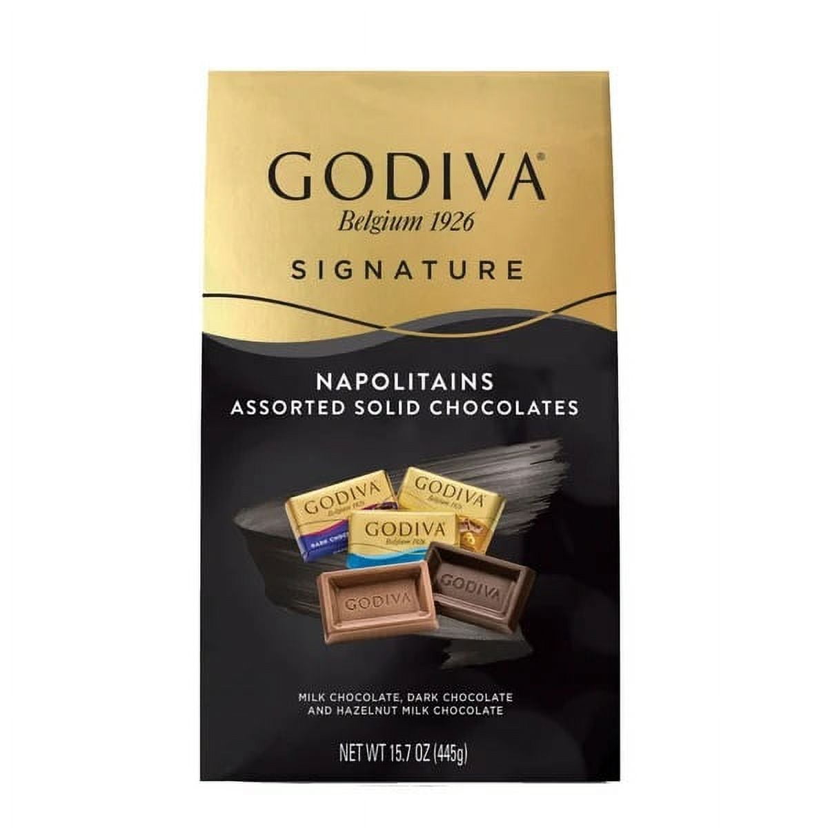 Godiva Assorted Solid Chocolates Napolitains, 15.7 oz - Signature Collection