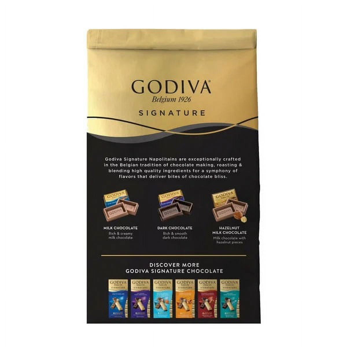 Godiva Assorted Solid Chocolates Napolitains, 15.7 oz - Signature Collection