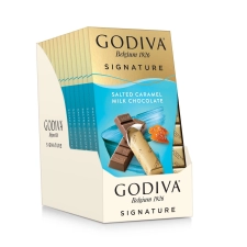 Godiva Salted Caramel Milk Chocolate Mini Bars, 8-Pack, 3.1 oz