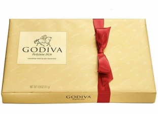 Godiva Belgium Goldmark Assorted Chocolate, 11.3 oz - 26 Pieces