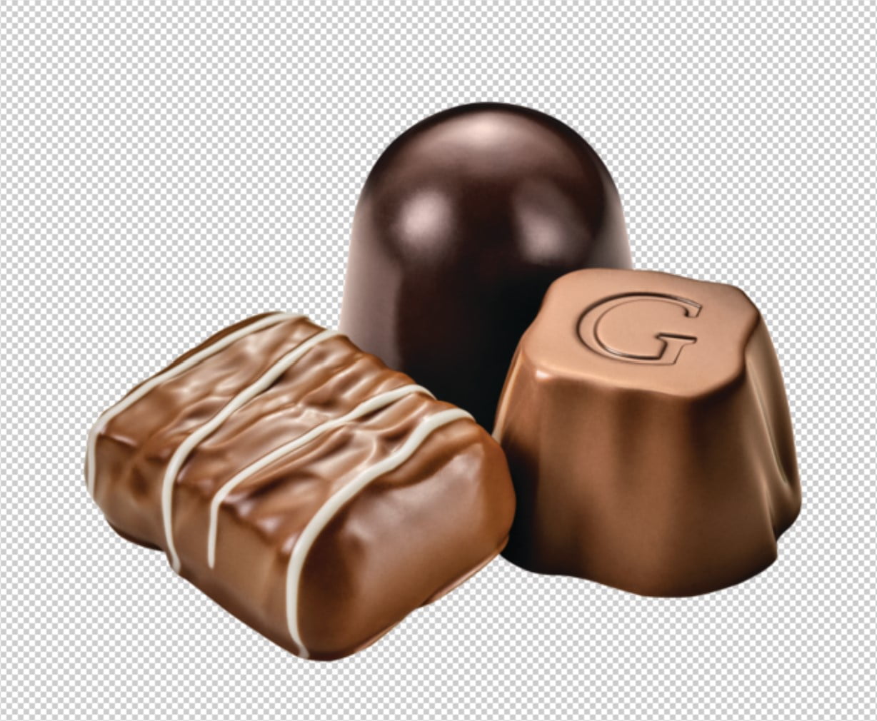Godiva Goldmark Assorted Chocolate Snack Bites, 3.8 oz, 9 Pieces in Box