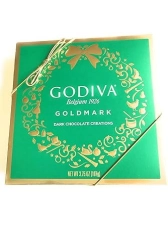 Godiva Holiday Goldmark Gift Box - 3.75 Oz: Festive Indulgence