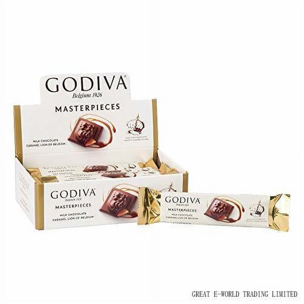 Godiva Masterpieces Milk Caramel Lion Bar - 1 oz Indulgence