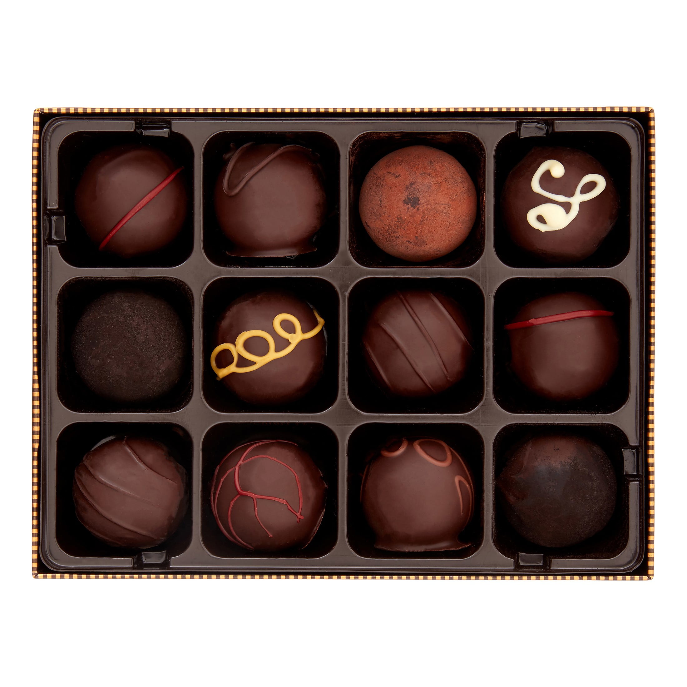Godiva Dark Chocolate Truffle Assortment - 8 oz, 12 Count