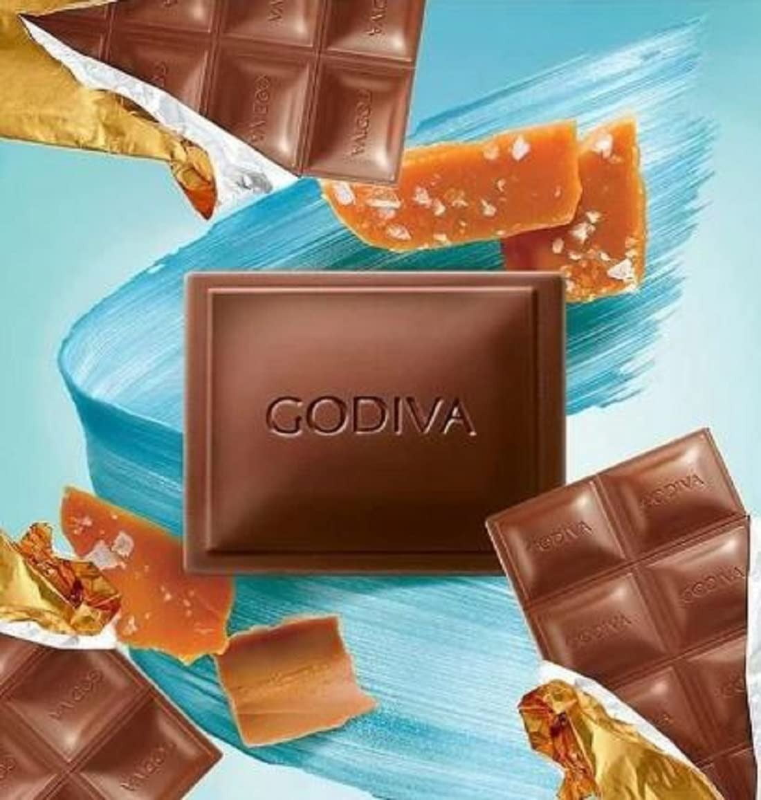 Godiva Salted Caramel Milk Chocolate, 8 Count, 3.1 oz x 2 Pack - Winrock Store Deal