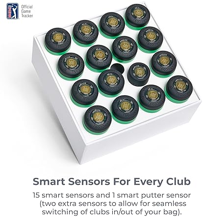 Arccos Smart Sensors: Golf Game Tracking System with A.I. GPS Rangefinder