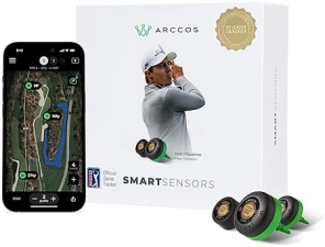 Arccos Smart Sensors: Golf Game Tracking System with A.I. GPS Rangefinder